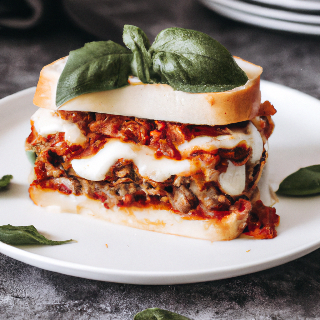 Lasagna On A Bun