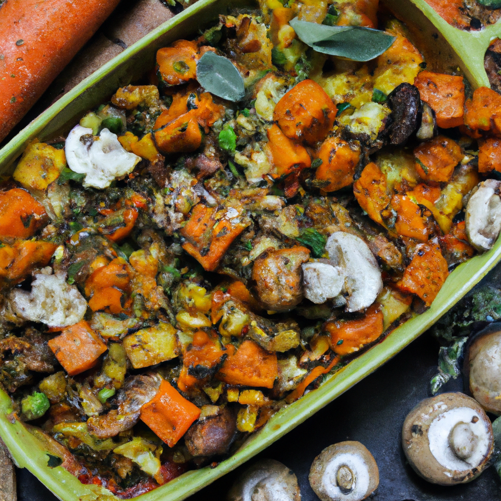 Autumn Vegetable Cobbler