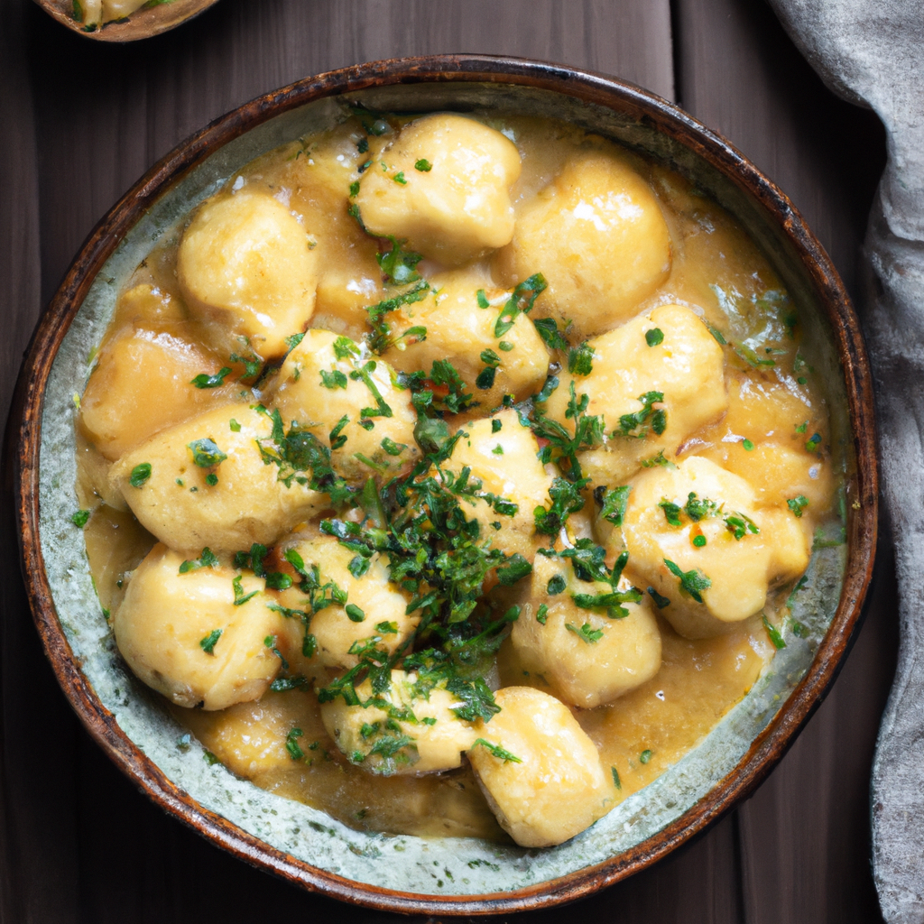 Bavarian Stew With Potato Dumplings