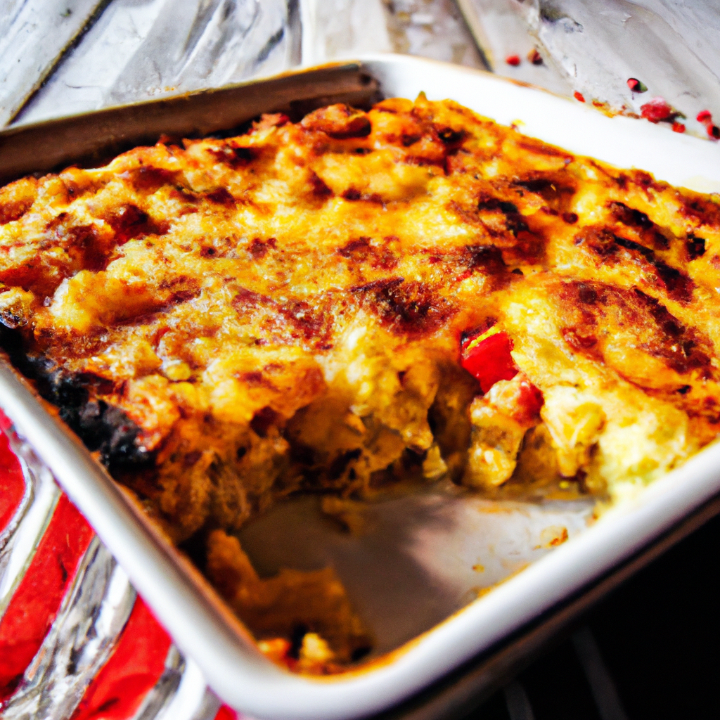 Chili Cornbread Casserole