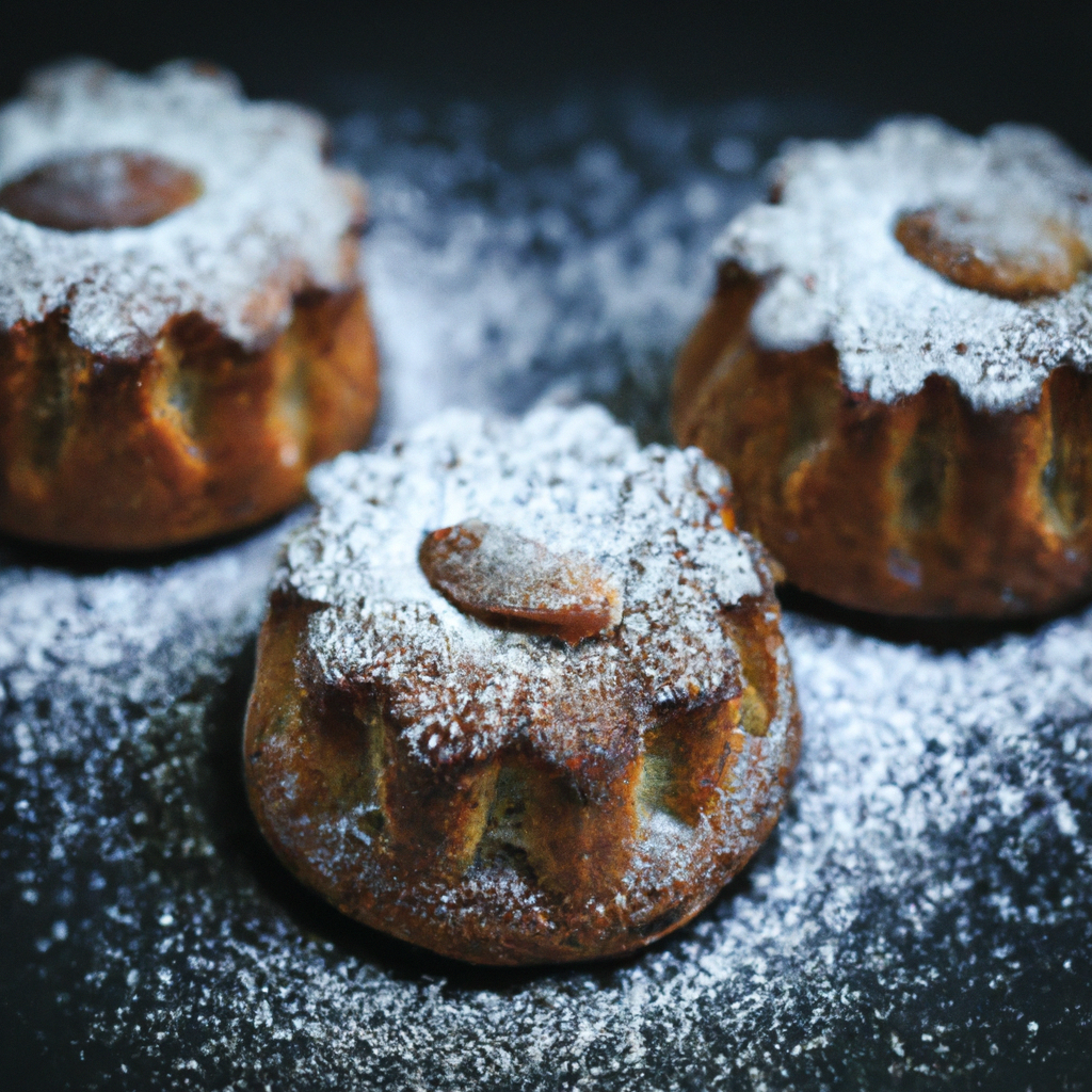 Miniature Amaretto Cakes