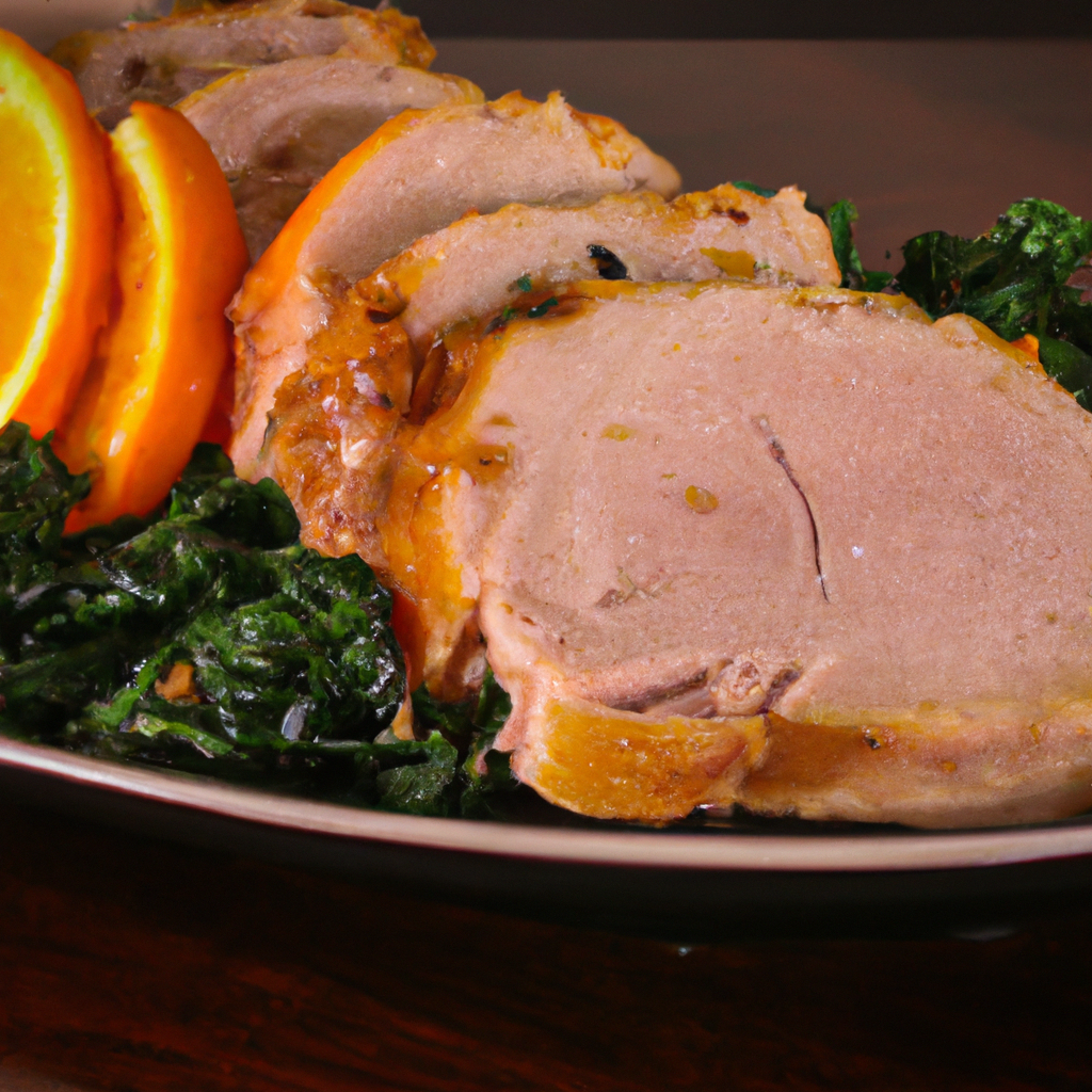 Orange Ginger Pork Roast
