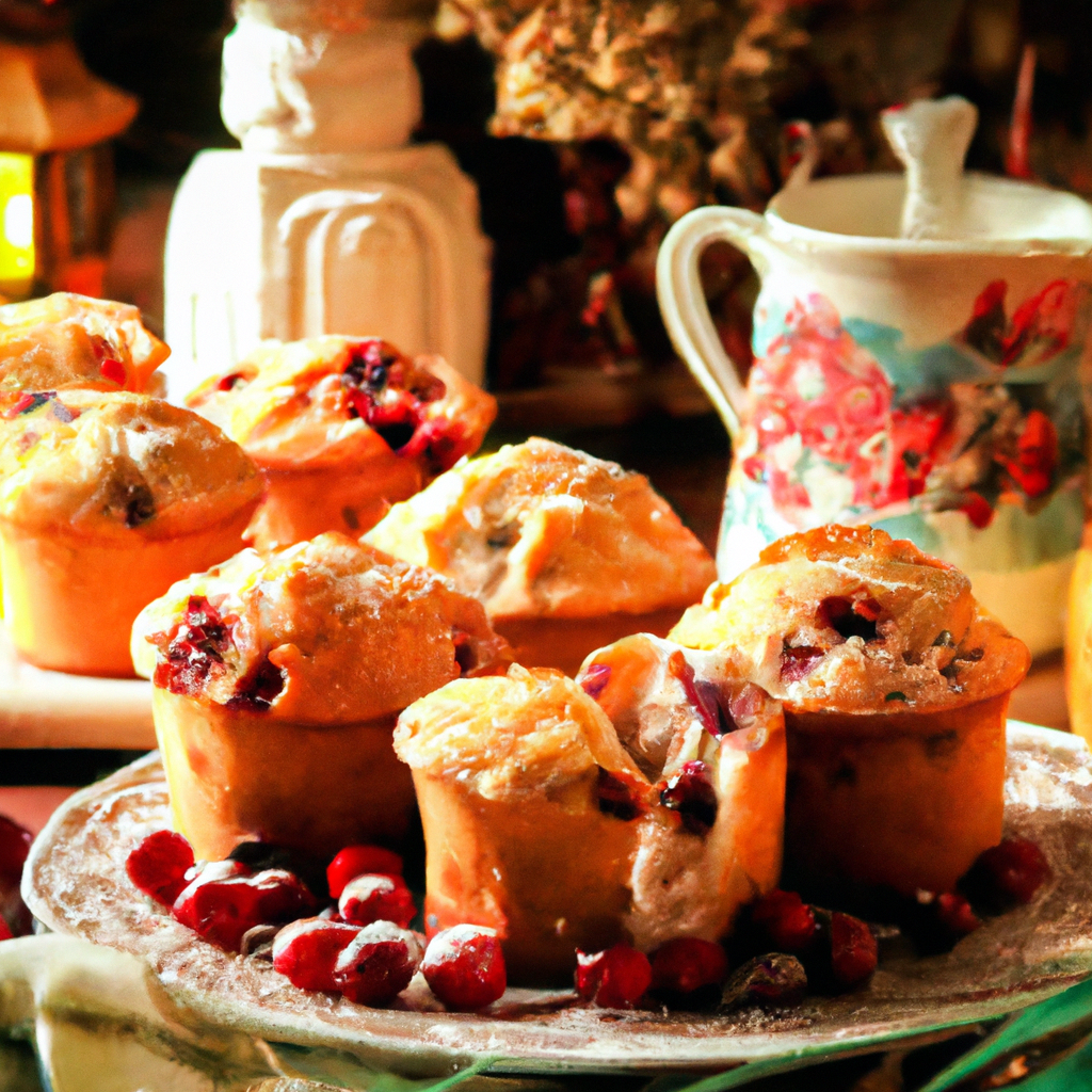 Spiced Cranberry Muffins