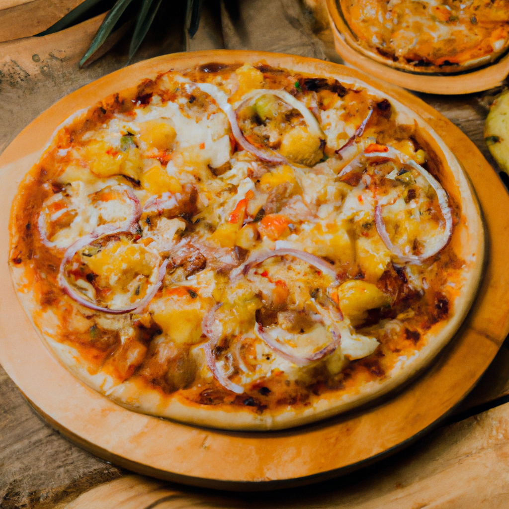 Tropical Chicken Pizza