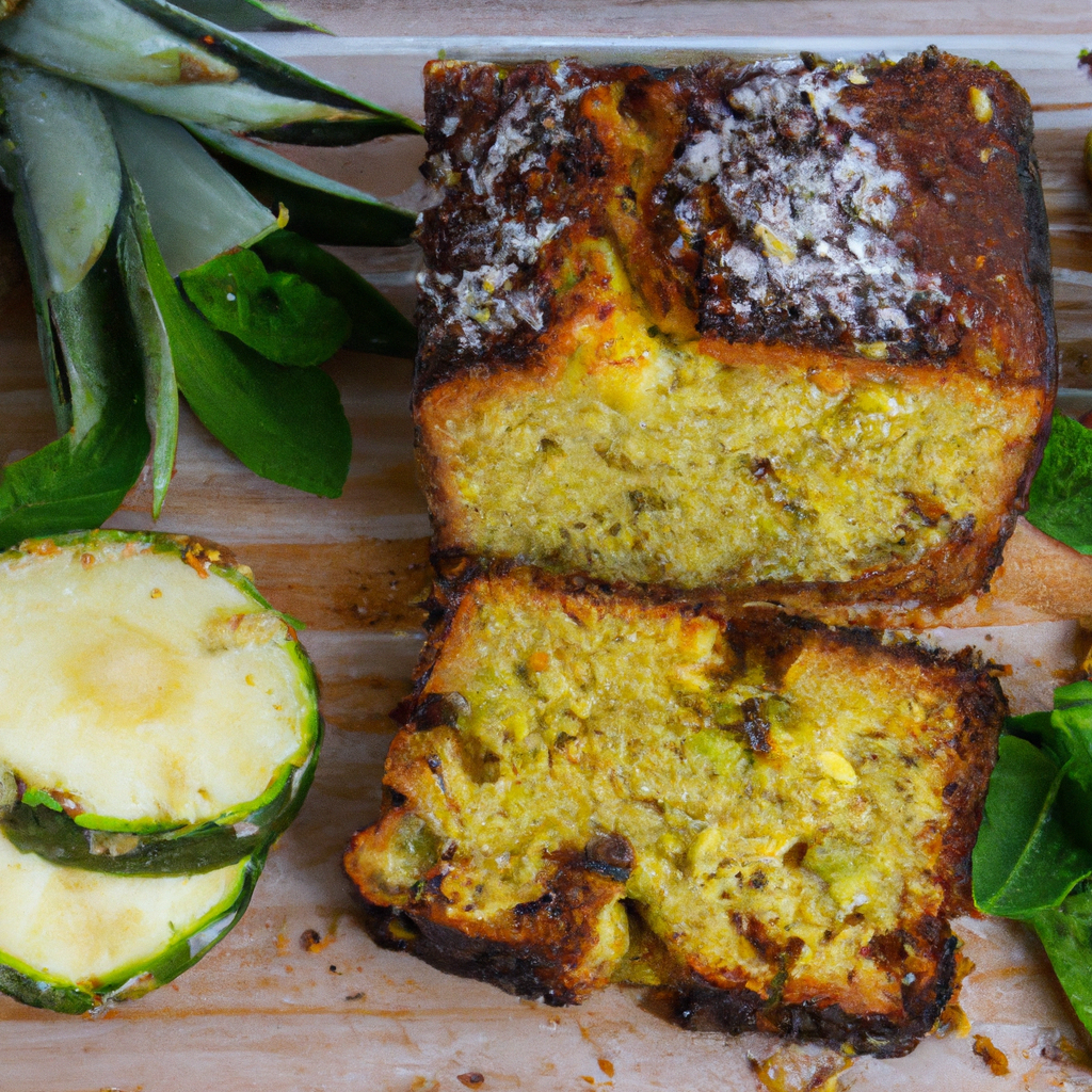 Pina Colada Zucchini Bread
