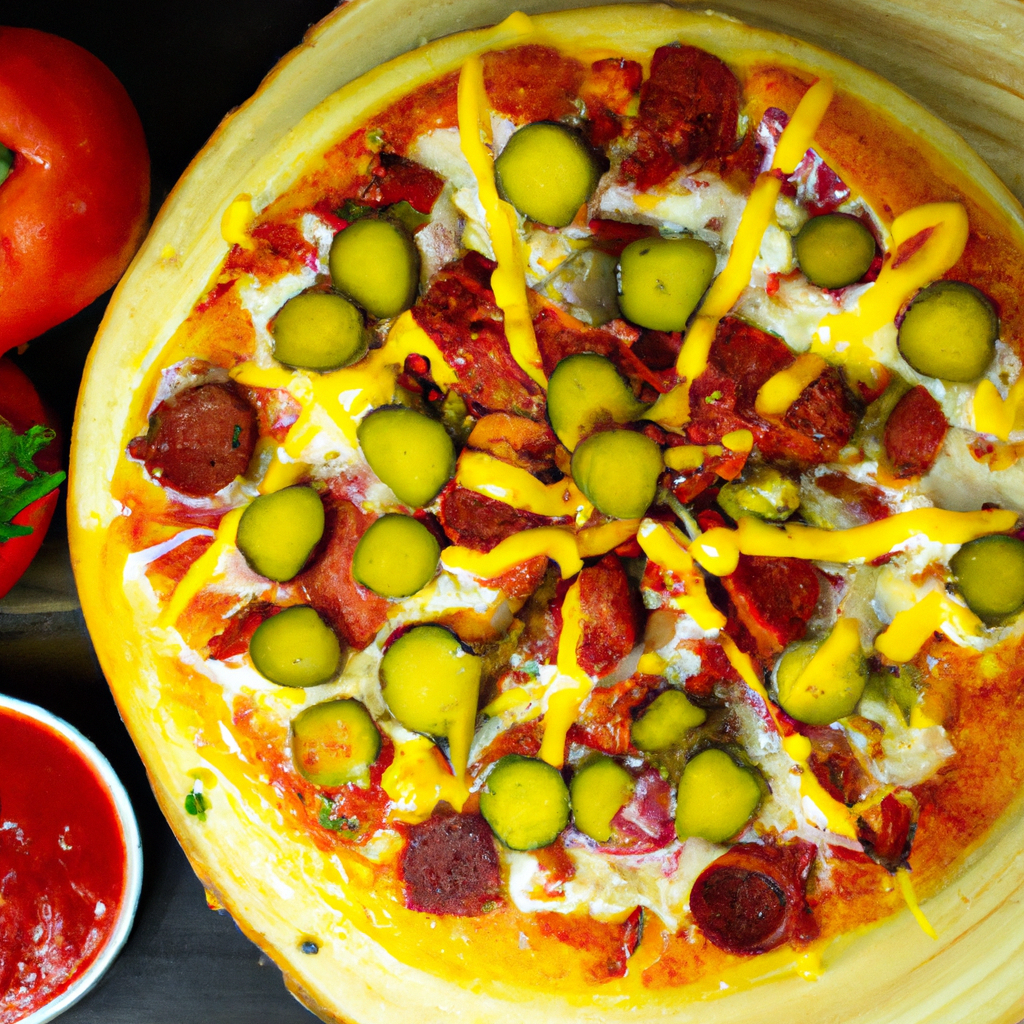 Dave And Busters Cheeseburger Pizza