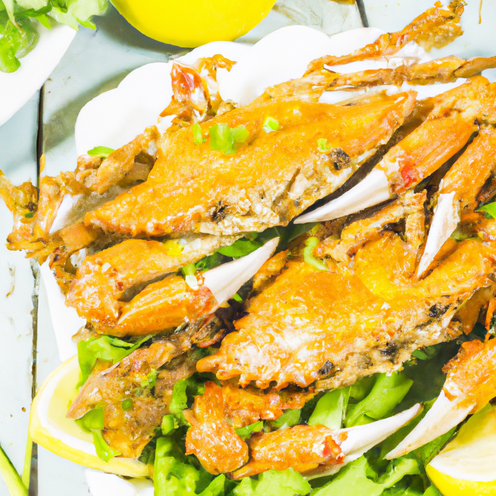 Maryland Fried Softshell Crabs