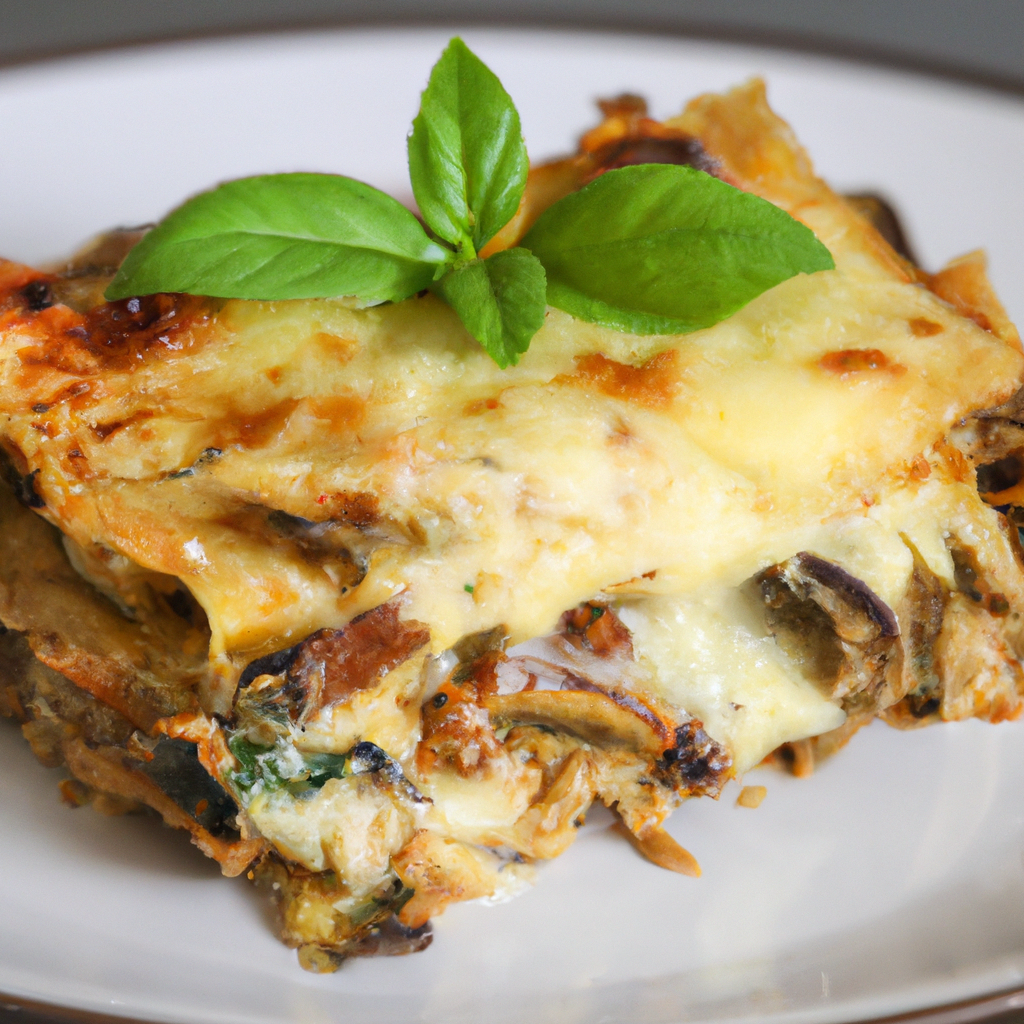Mushroom And Artichoke Lasagna