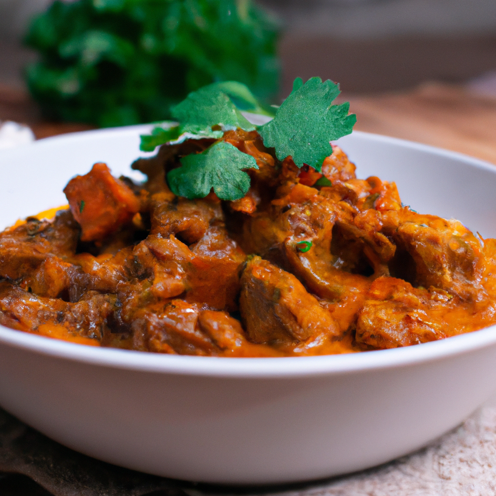 Curried Peachtree Pork