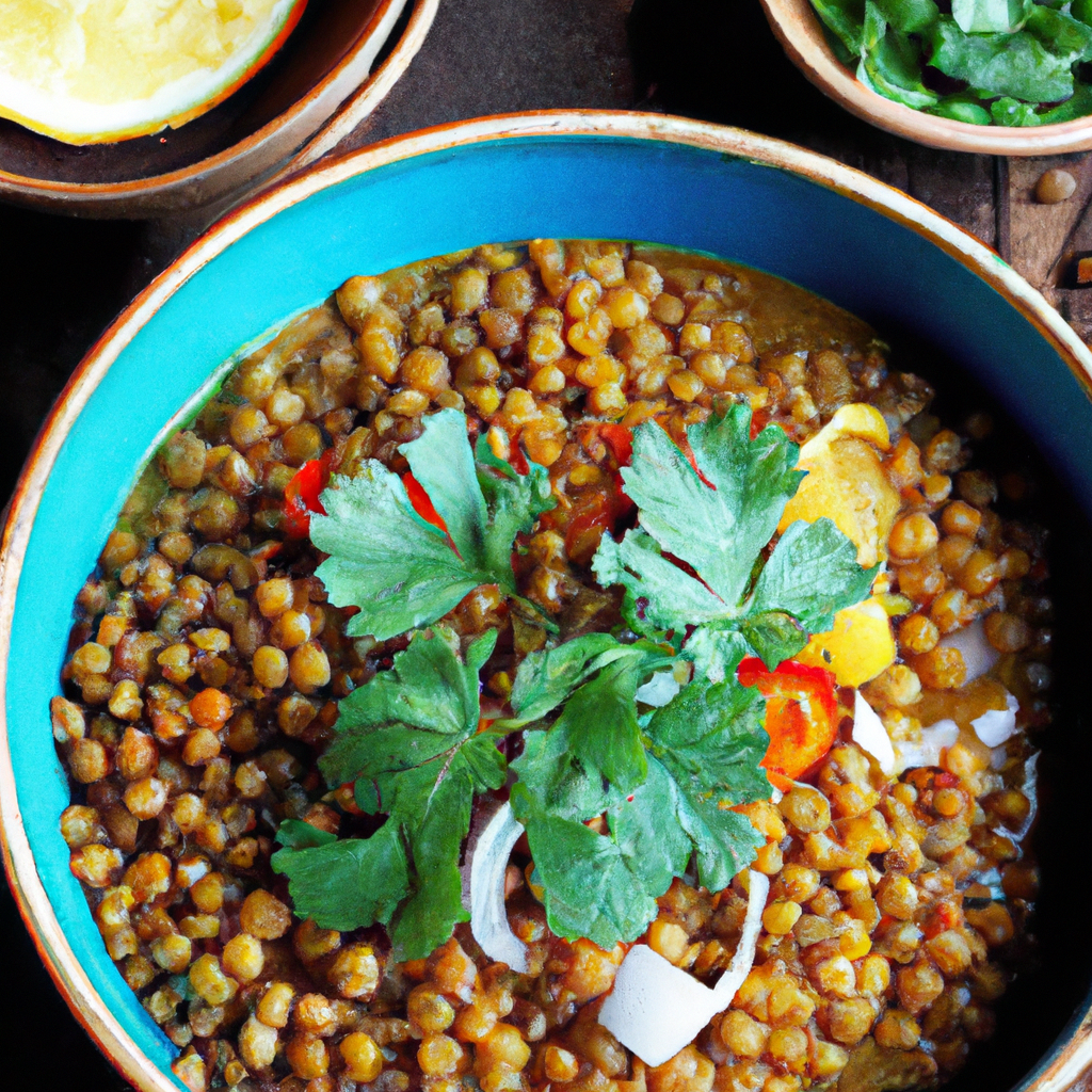 Slow Cooked Lentil Vegetable Curry