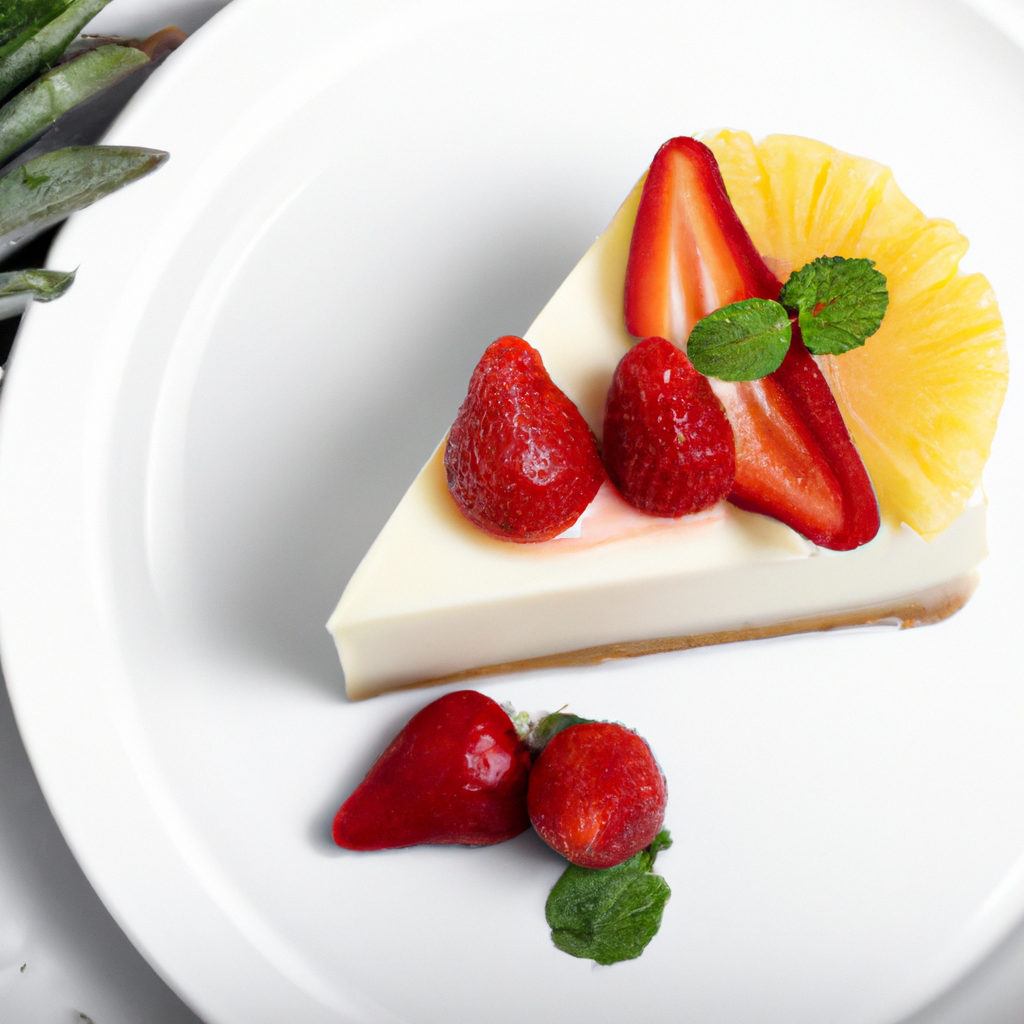 Strawberry Pineapple Cheese Cake