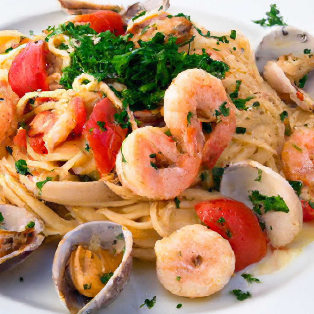 Shrimp And Clam Sauce