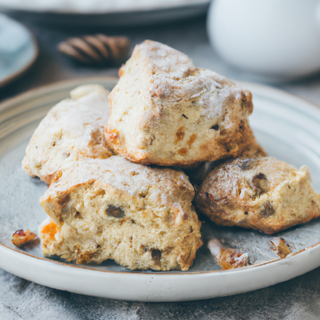 Orange Almond Buttermilk Scones