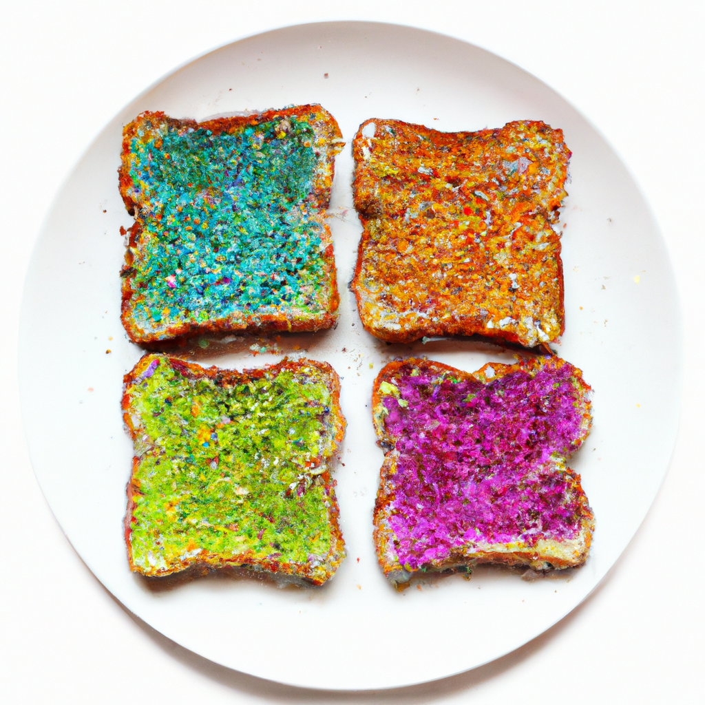Rainbow Toast