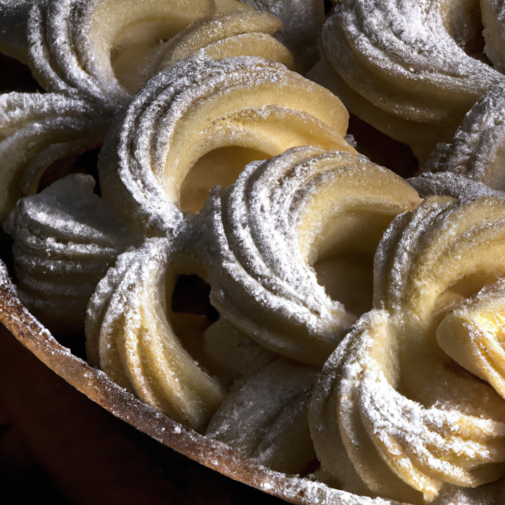 Accordion Pleated Cookies