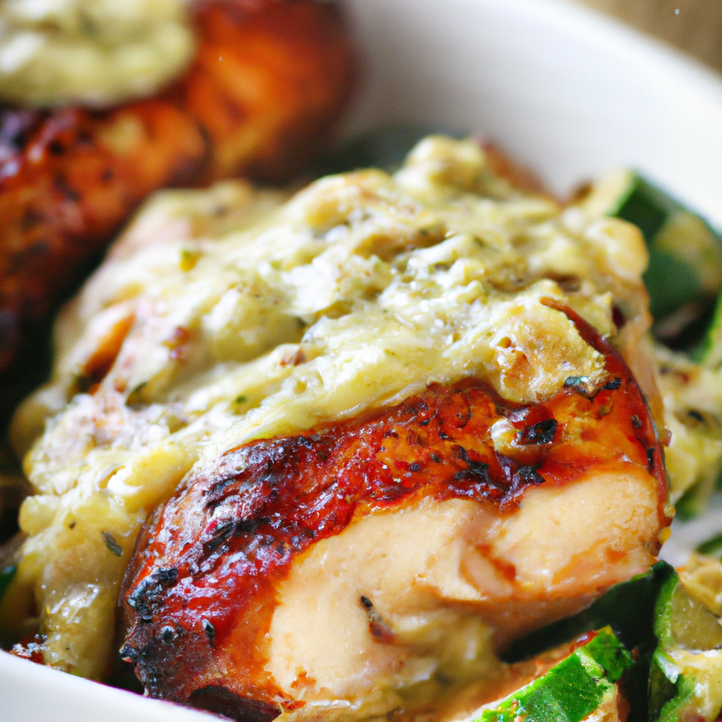 Dinah Shores Zucchini Stuffed Chicken