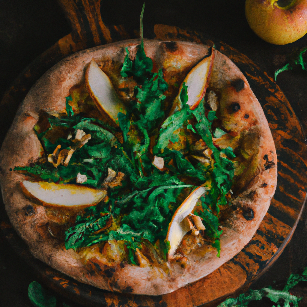 Apple Cheddar Pizza