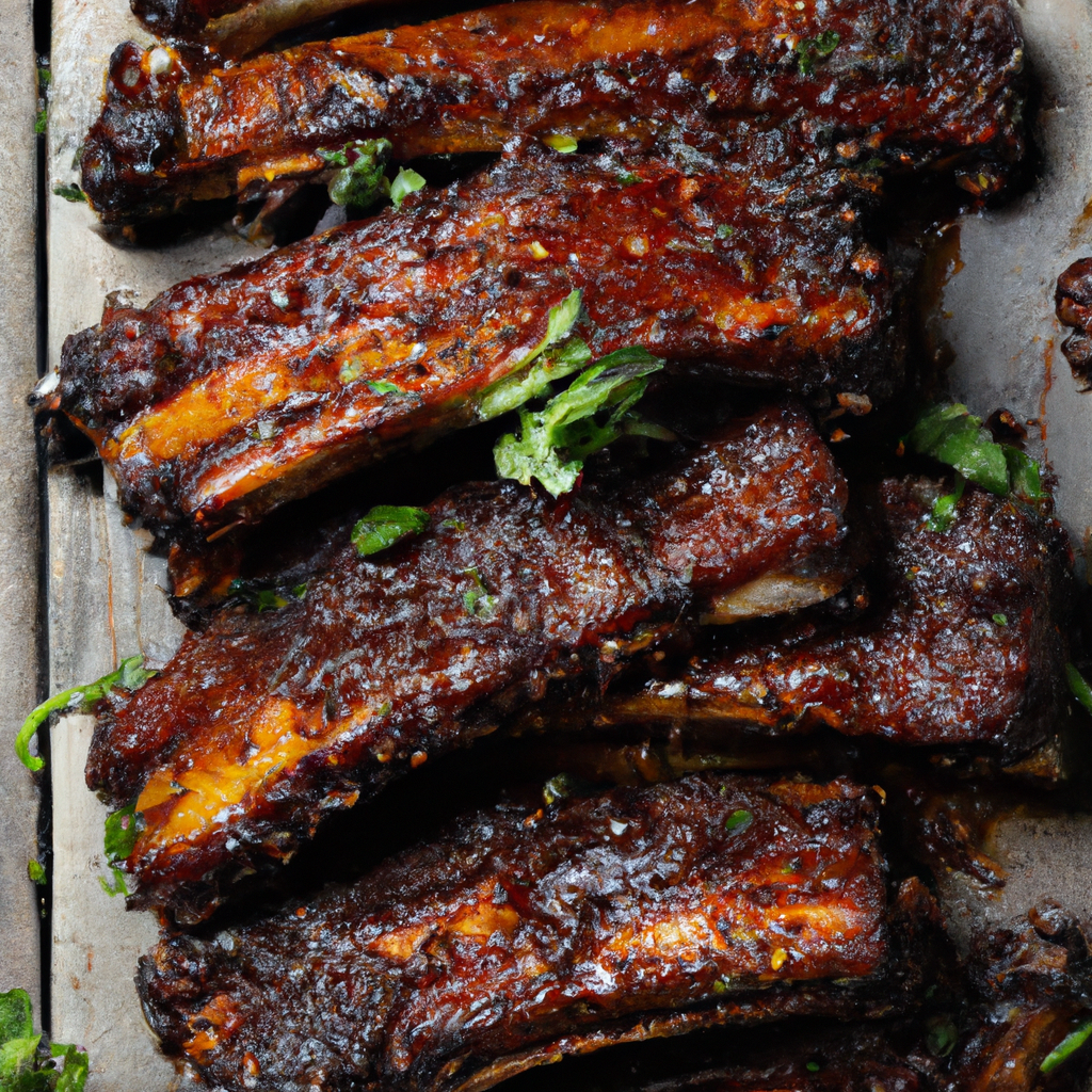 Back Ribs With Spicy Fireworks Rub