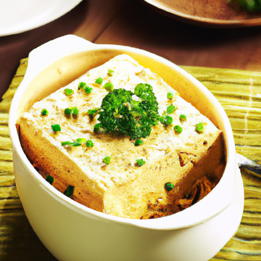 Golden Tofu Bake