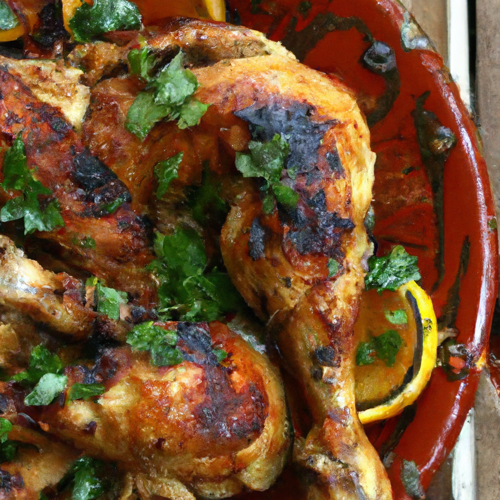 Moroccan Roasted Chicken