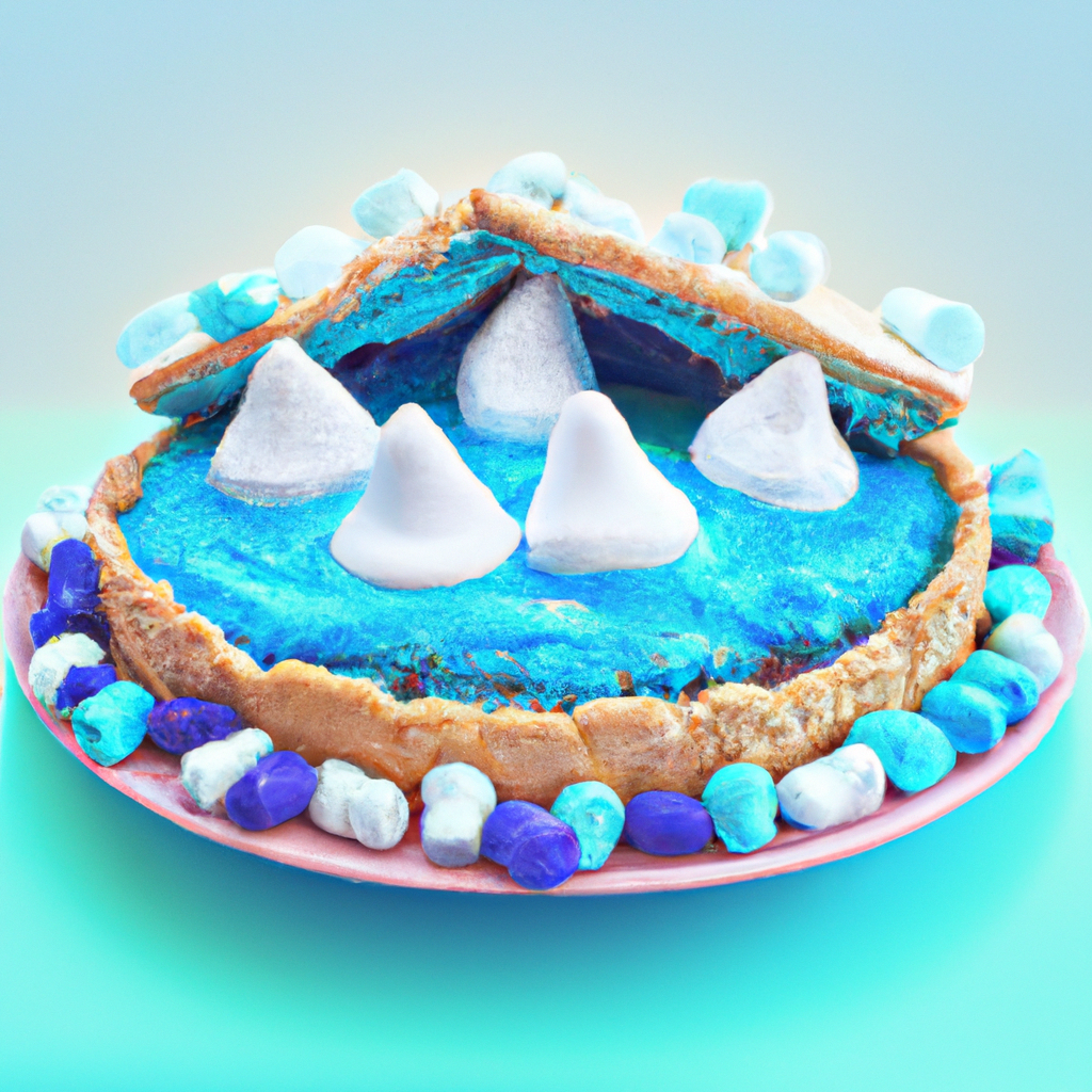 Blue Peeps Pie