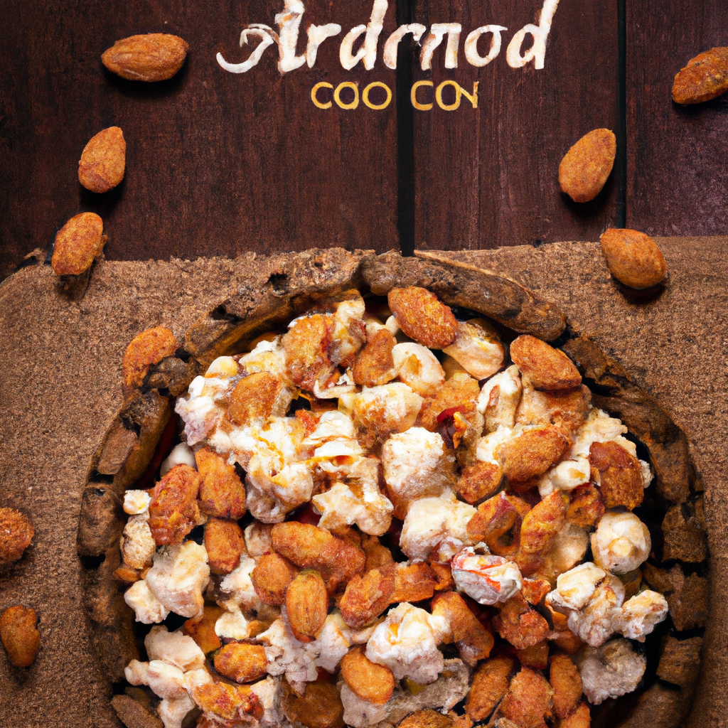 Butterscotch Almond Popcorn