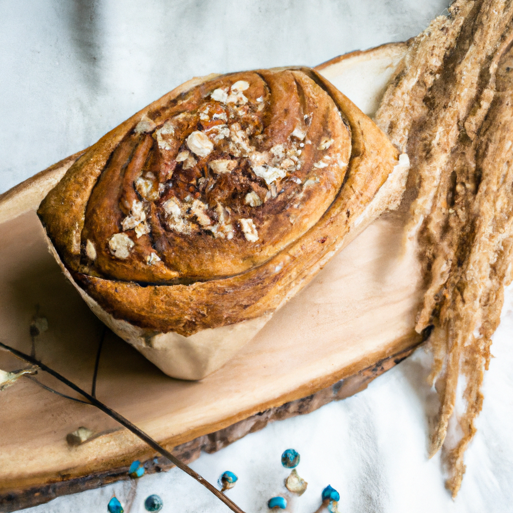 Cinnamon Oatmeal Bread With Icing