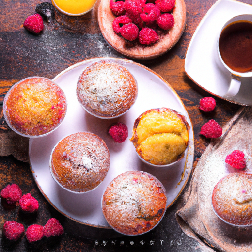 Raspberry White Chocolate Muffins