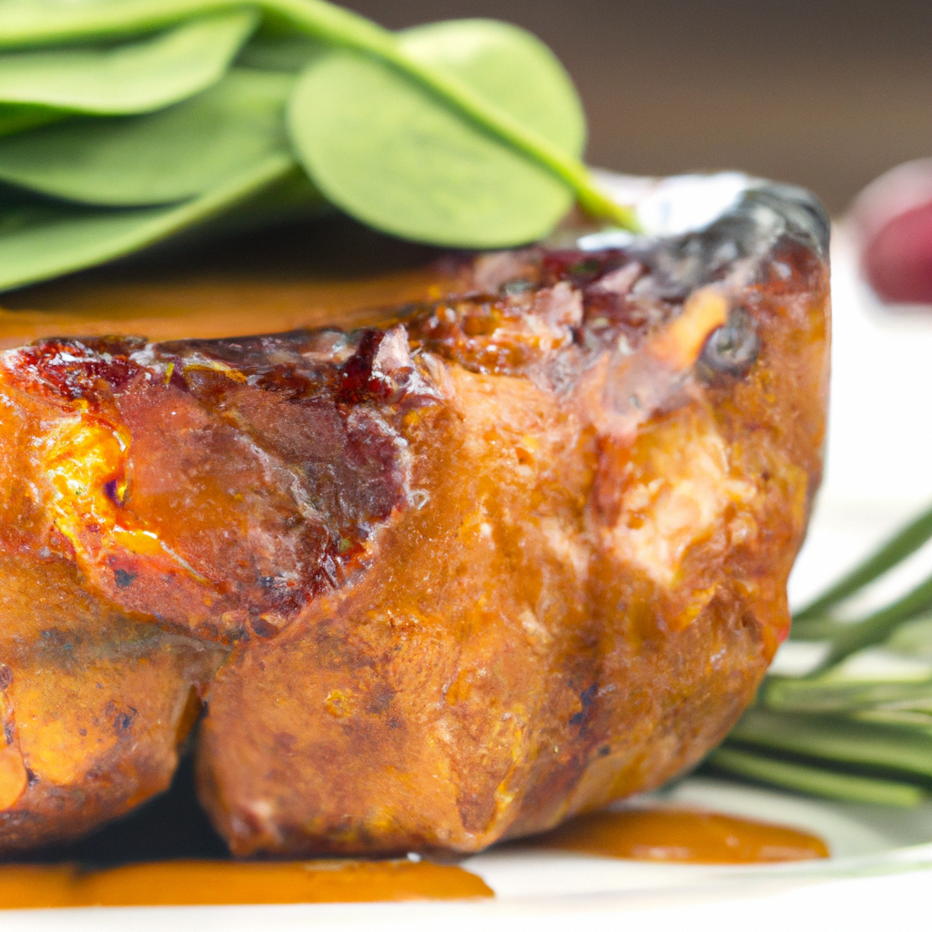 Apple Stuffed Pork Chops