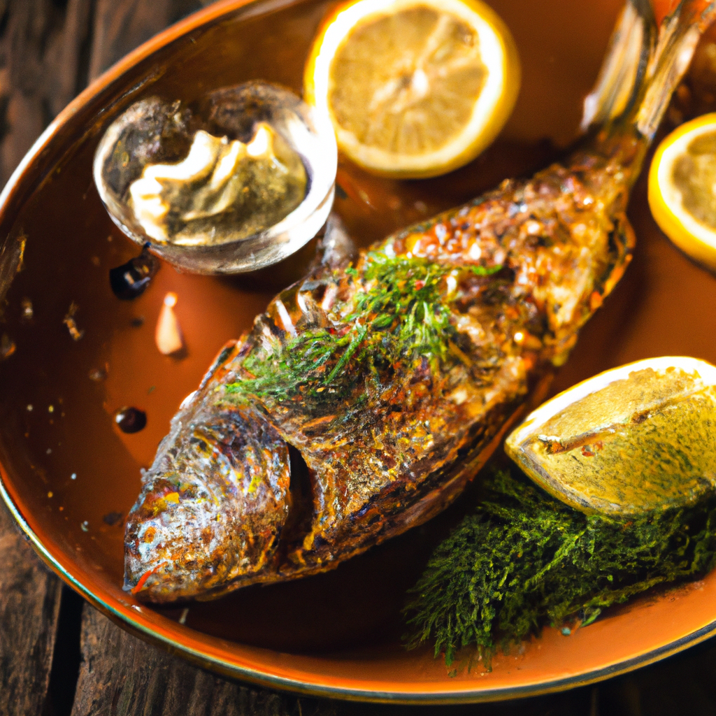 Barbecued Fish With Fennel