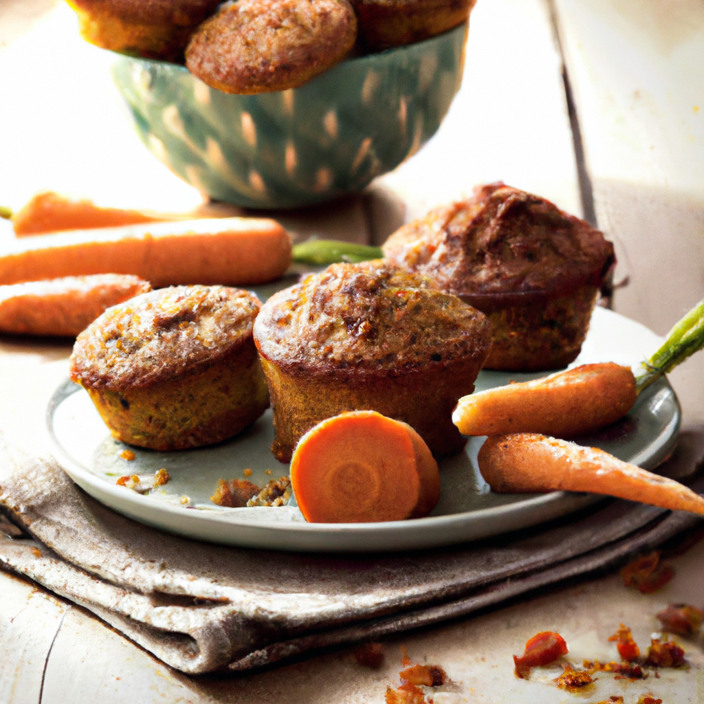 Carrot Cake Bran Muffin