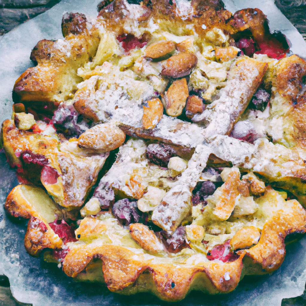 Cranberry Almond Tart