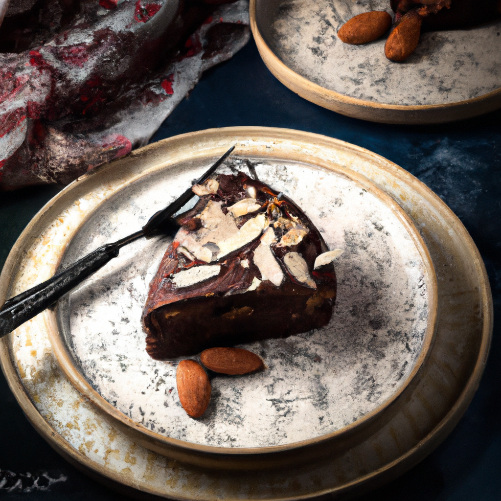Dark Chocolate Almond Cake