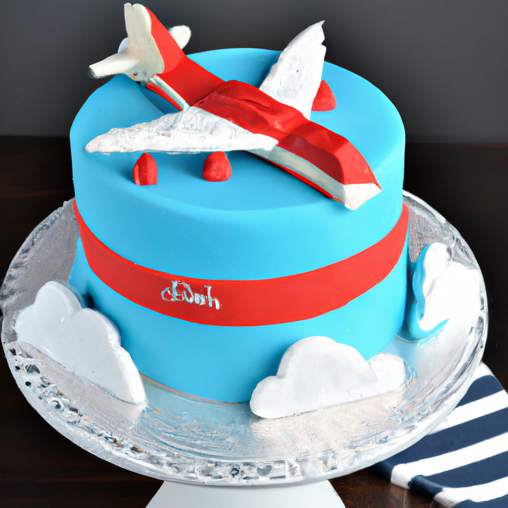 Easy Airplane Cake