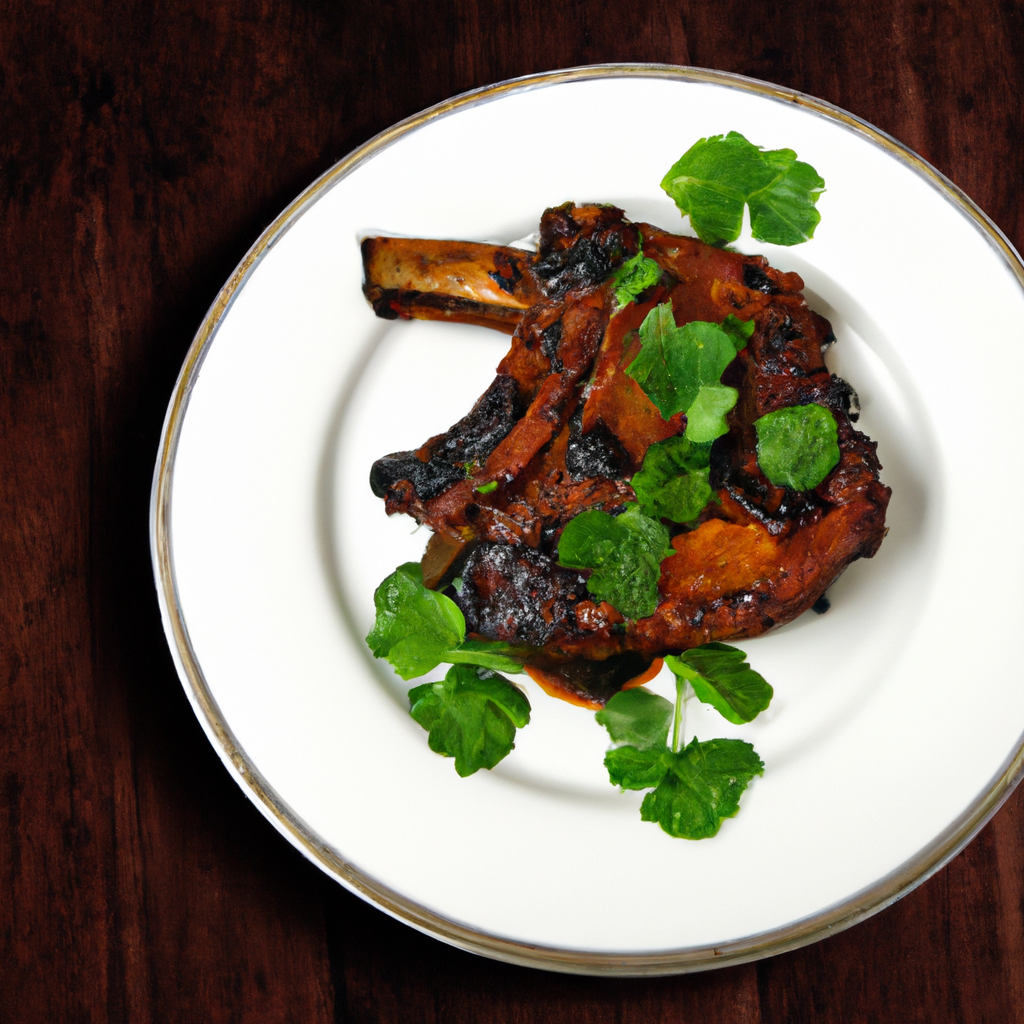 Jamaican Jerk Pork Chop