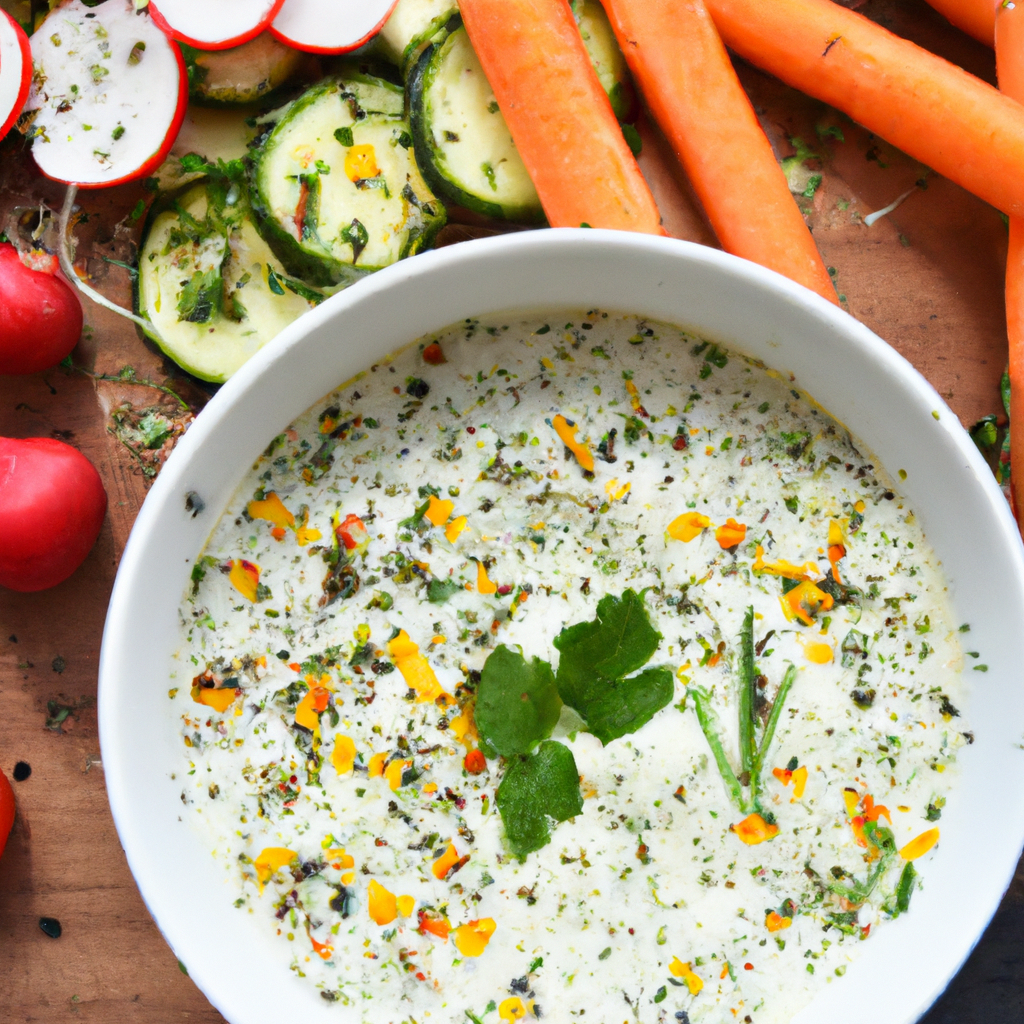 Quick Easy Vegetable Dip