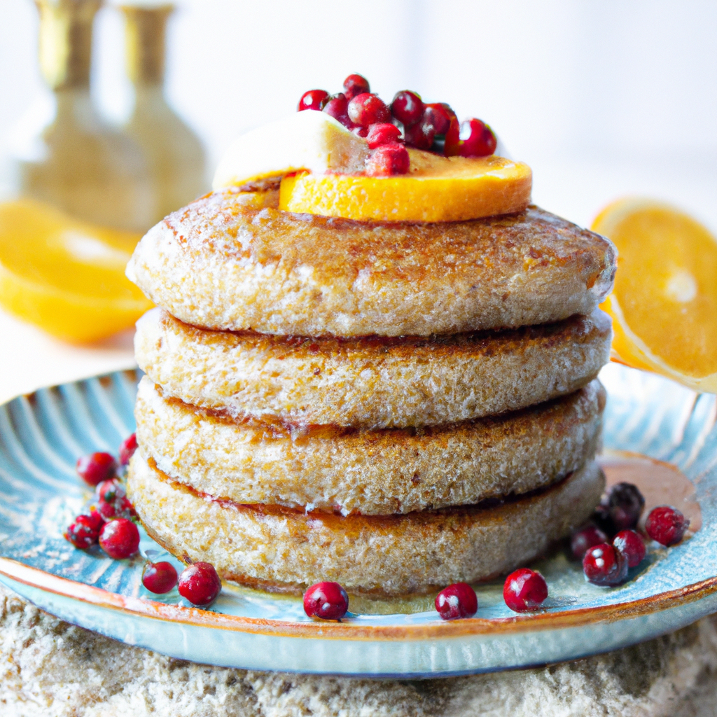 Orange Quinoa Pancakes