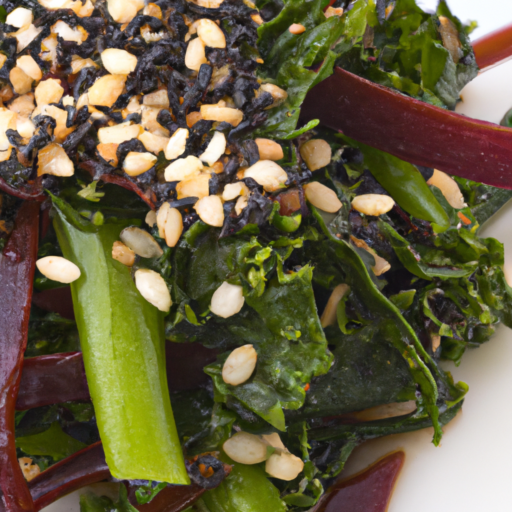 Tangy Sesame Kale Salad