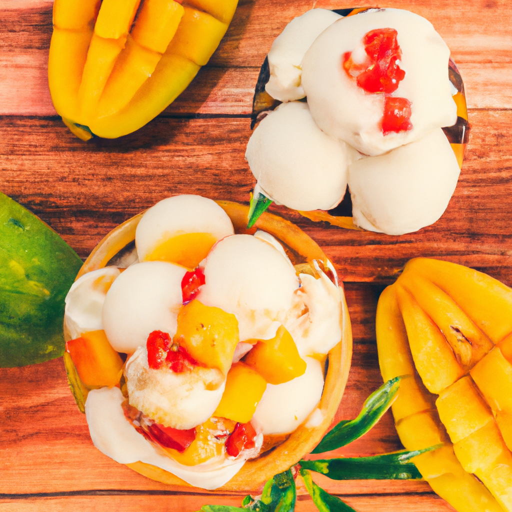 Tropical Sundaes
