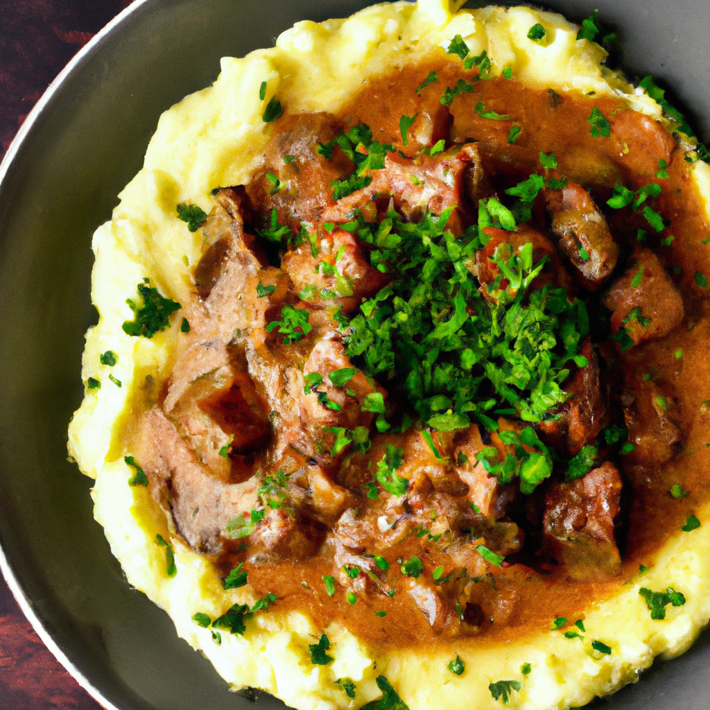 Beef Tips With Gravy
