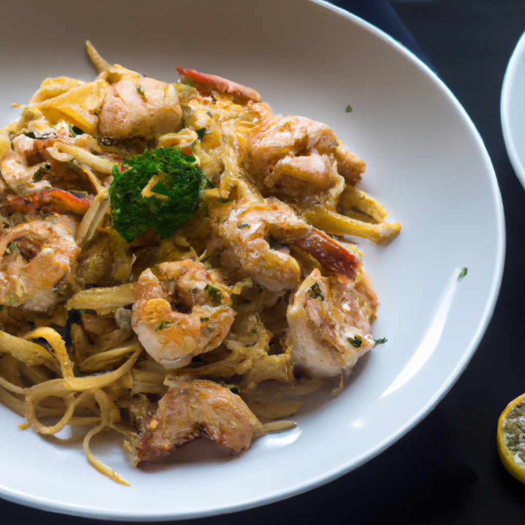 Chicken Pasta Shrimp
