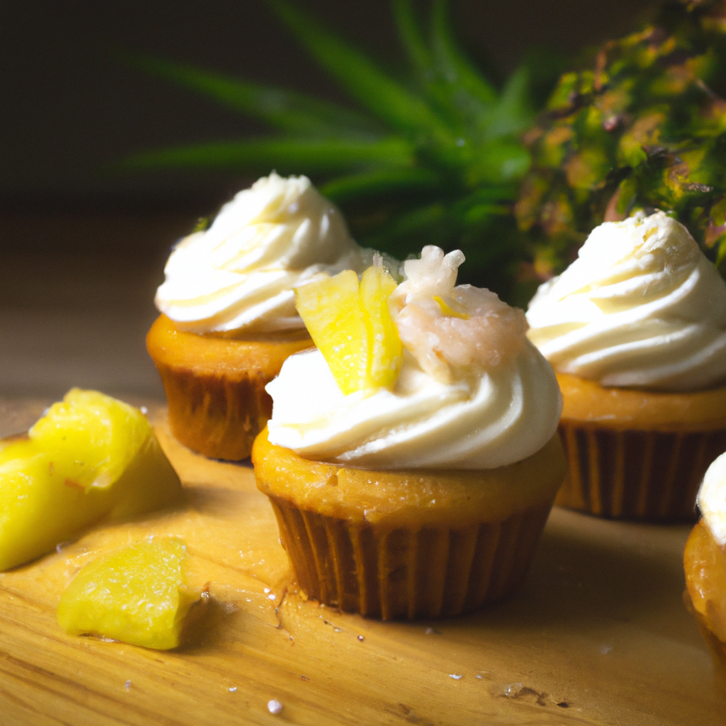 Citizen Cake Pineapple Cupcake