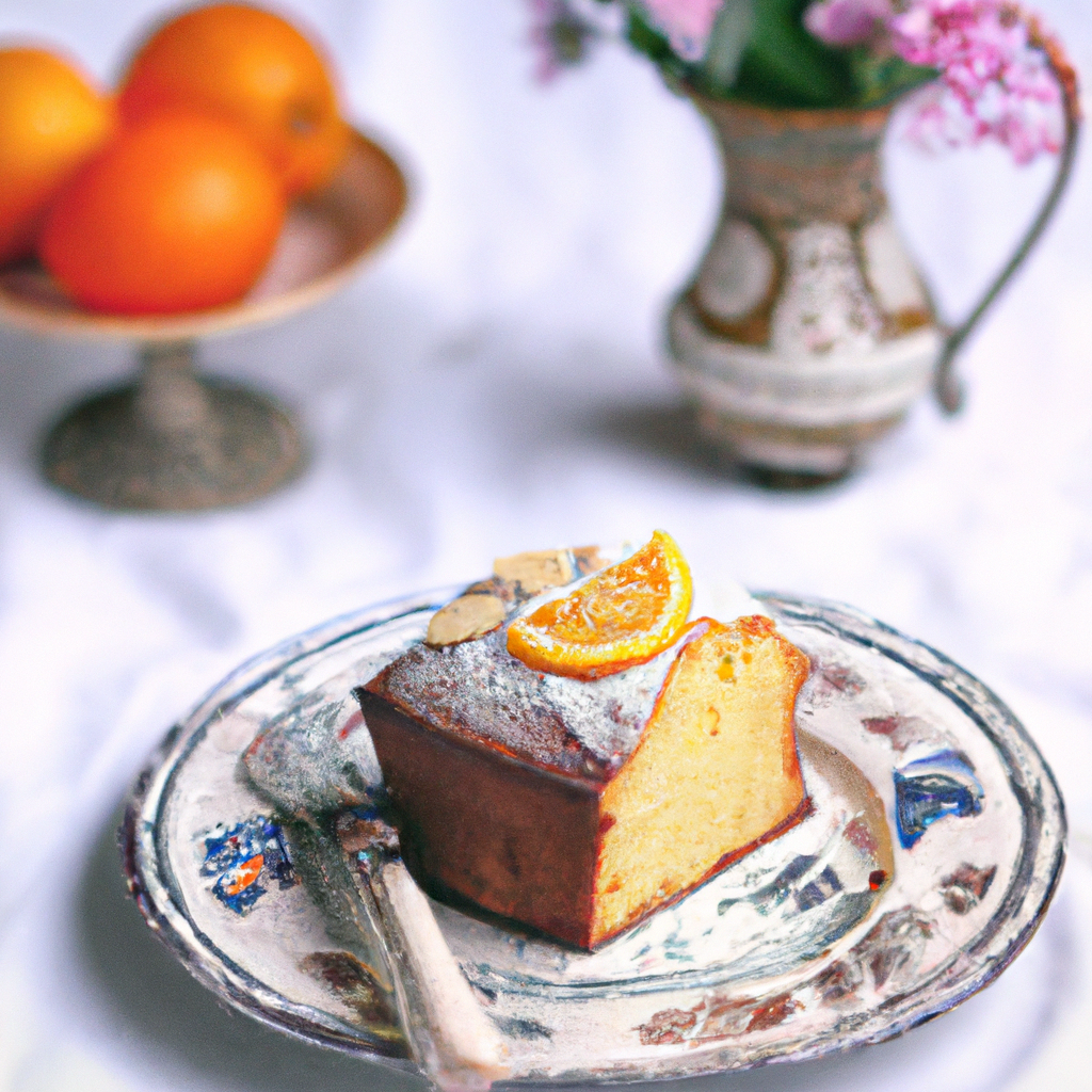 Ground Almond Orange Cake