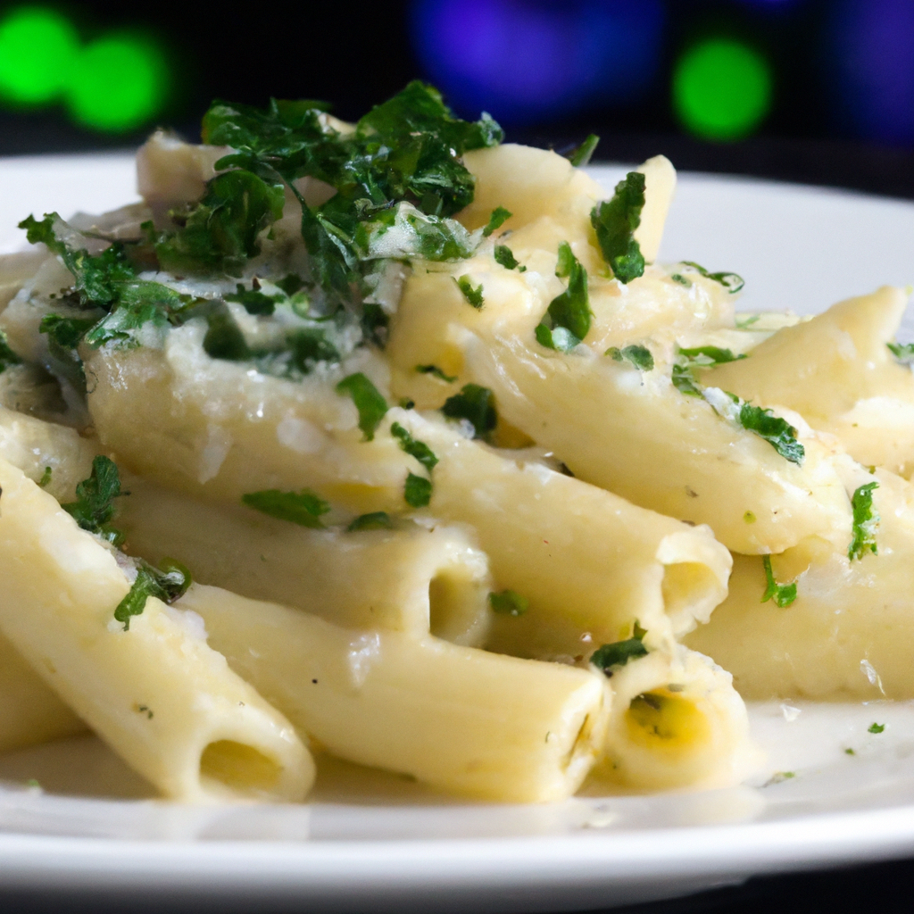 Pasta Scallions