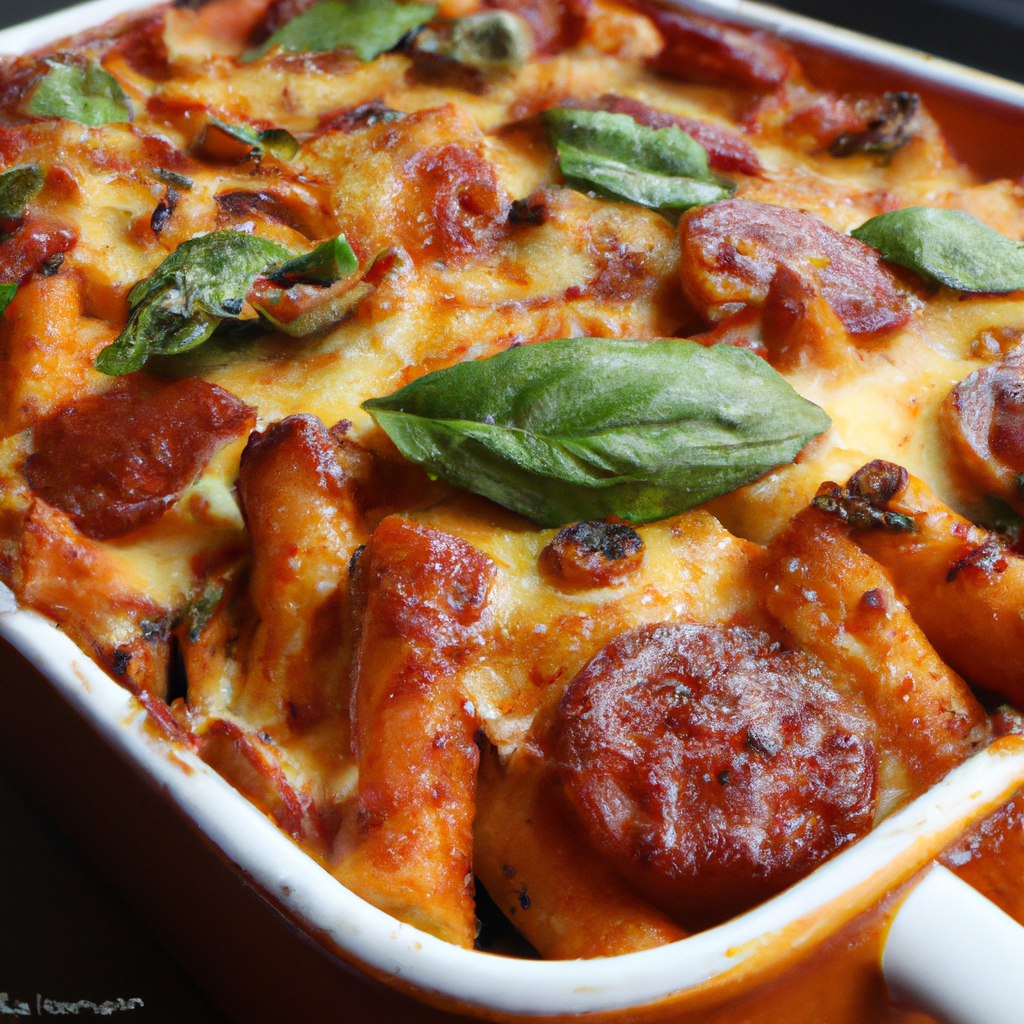 Pizza Pasta Casserole Freezer