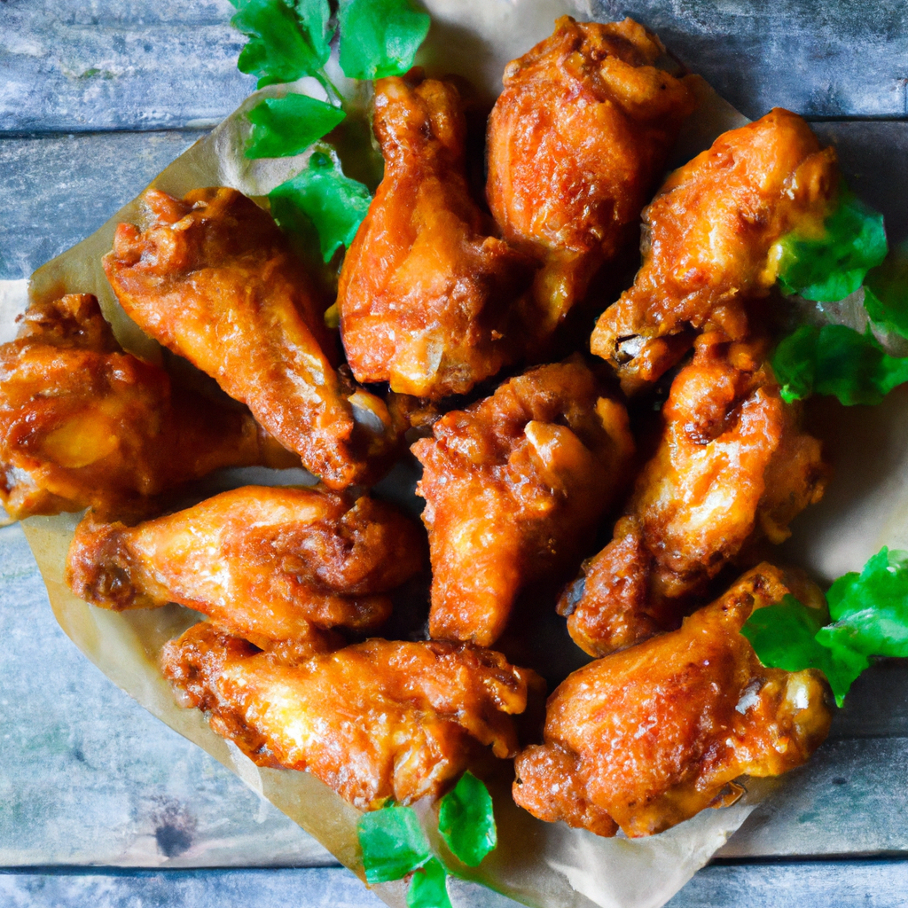 Baked Chicken Wings Spain Food