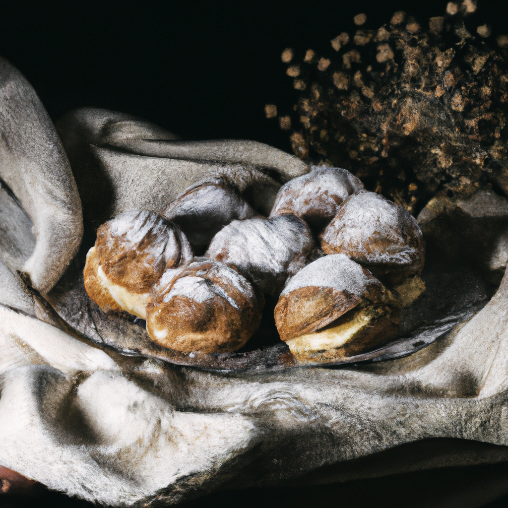 Chocolate Hazelnut Filled Cream Puffs
