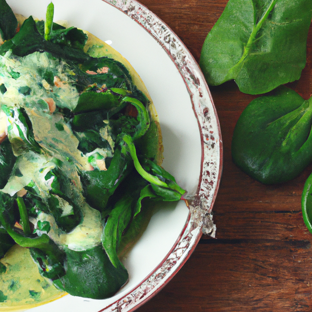 Easy Creamy Spinach