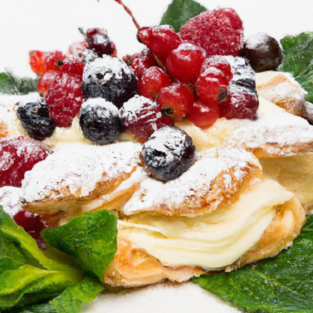 Easy Fruit Filled Napoleons