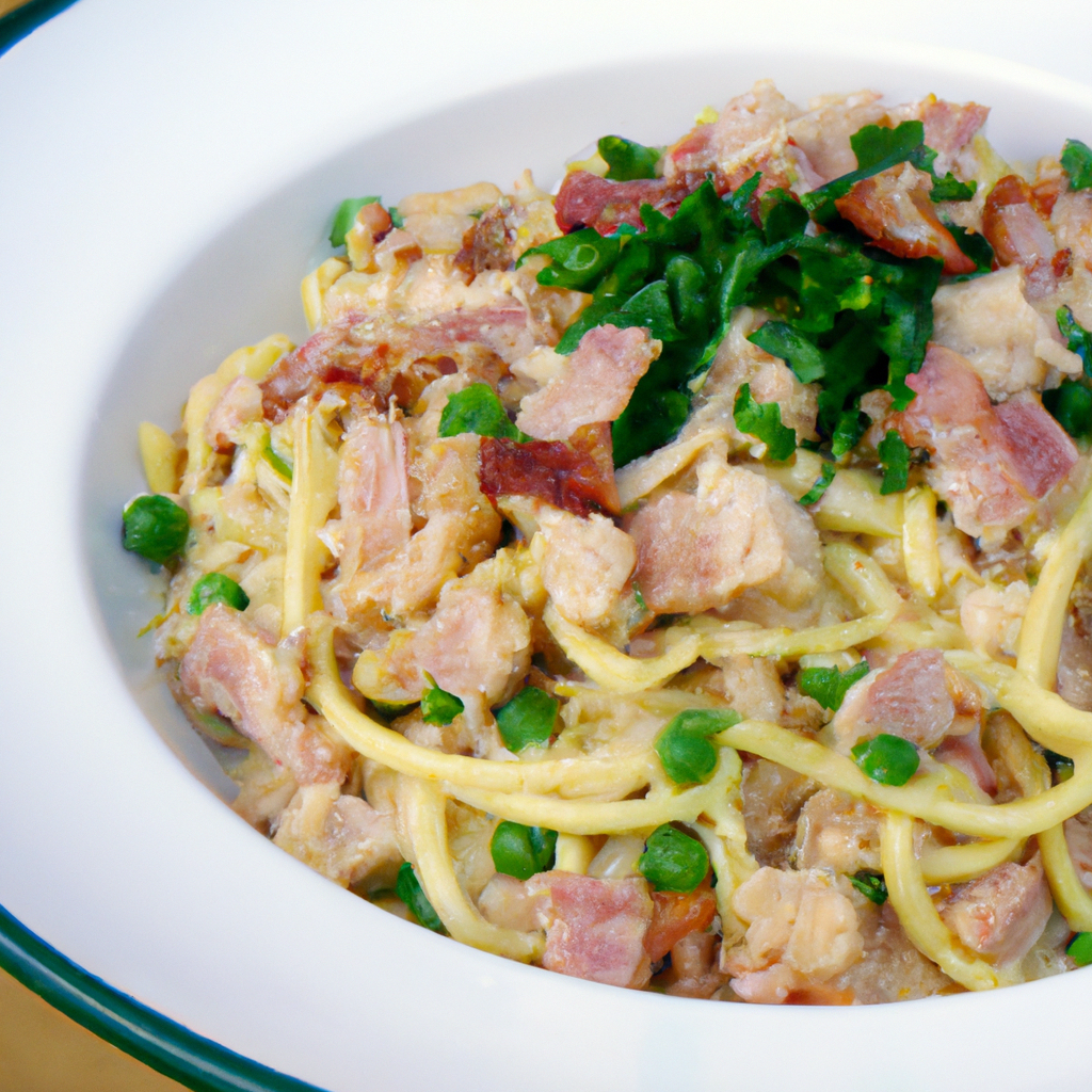 Low Fat Carbonara Pasta Sauce